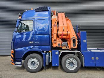 Volvo FH 16.660 8x2*6 / HIAB 80 t/m CRANE / KRAN